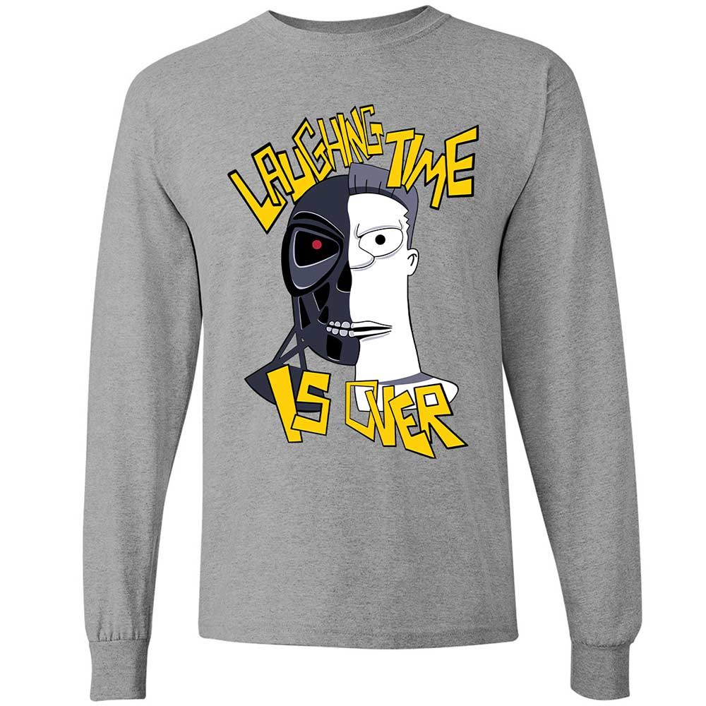 Laughing time is over - Sport Grey - 3