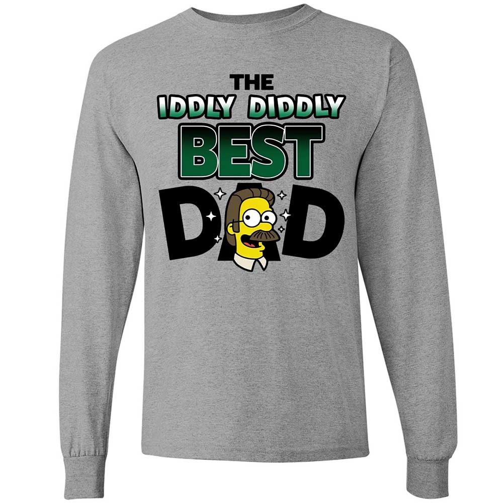 The Iddly diddly best dad - Sport Grey - 3