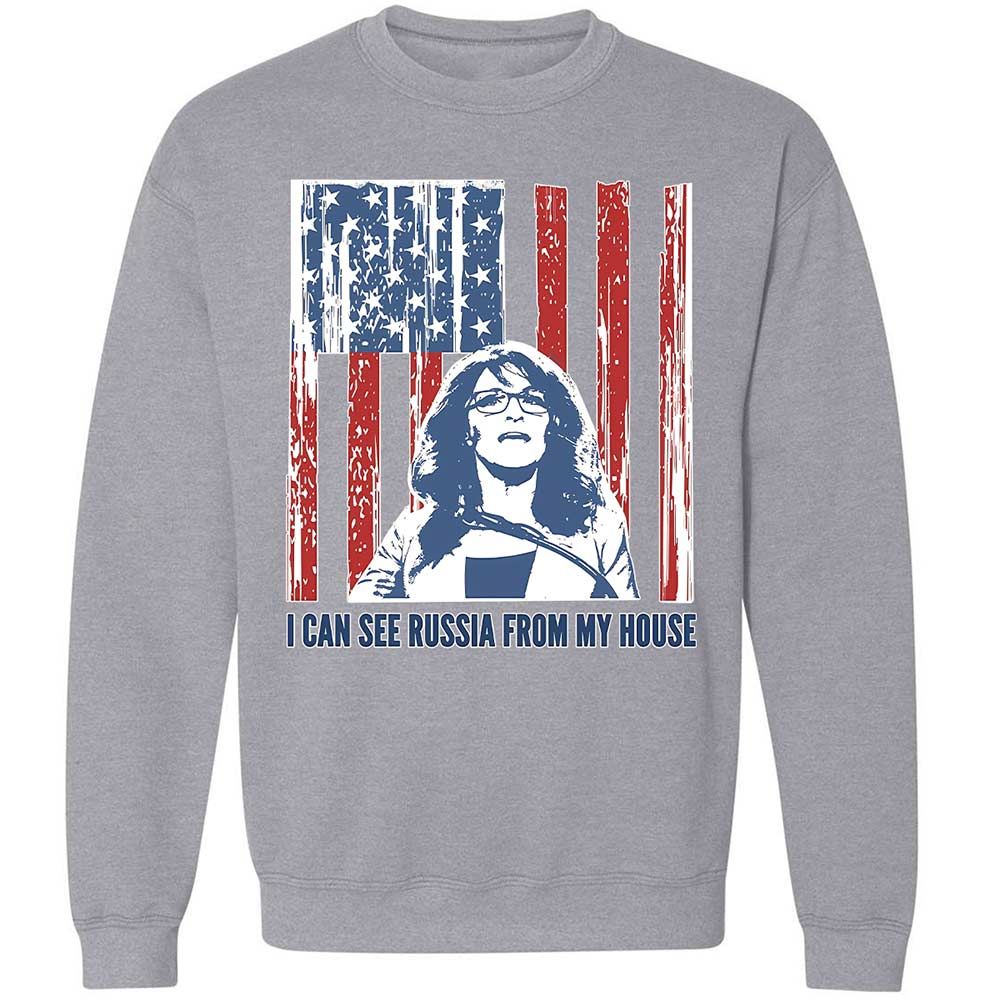 I can see Russia from my house - Sport Grey - 3