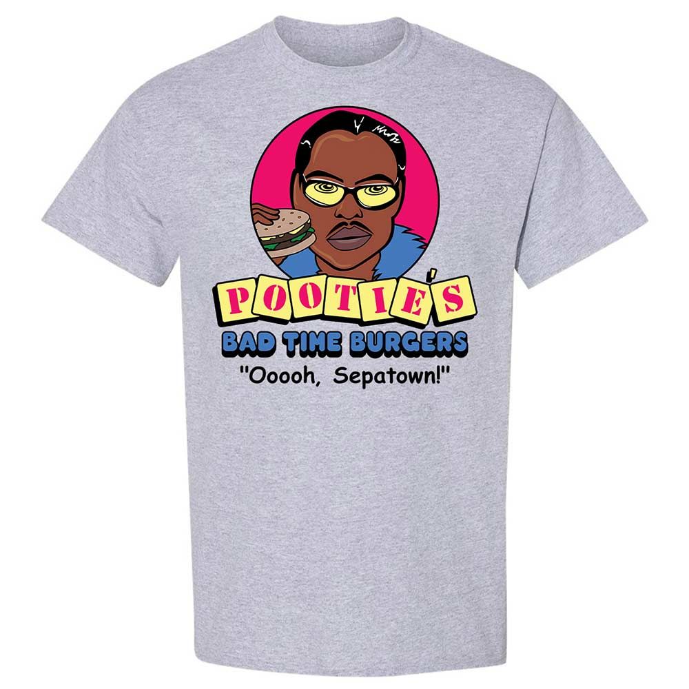 Pootie's Bad Time Burgers - Sport Grey - 3