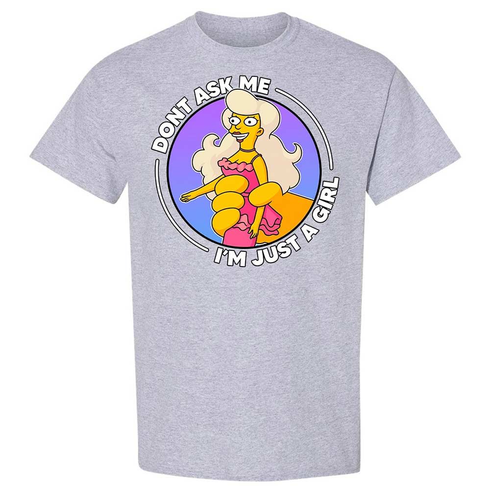 Don't Ask Me I'm Just A Girl - Sport Grey - 3