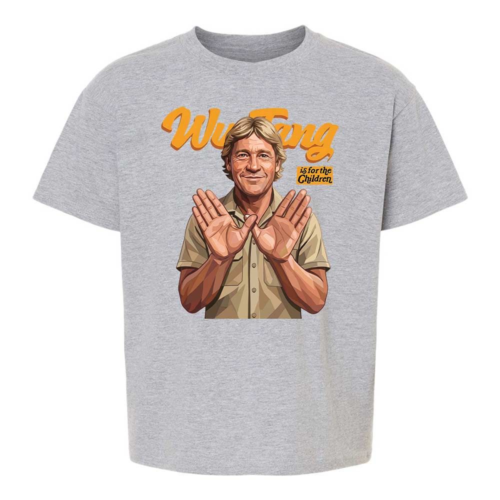 Steve Irwin or the Children - Sport Grey - 3