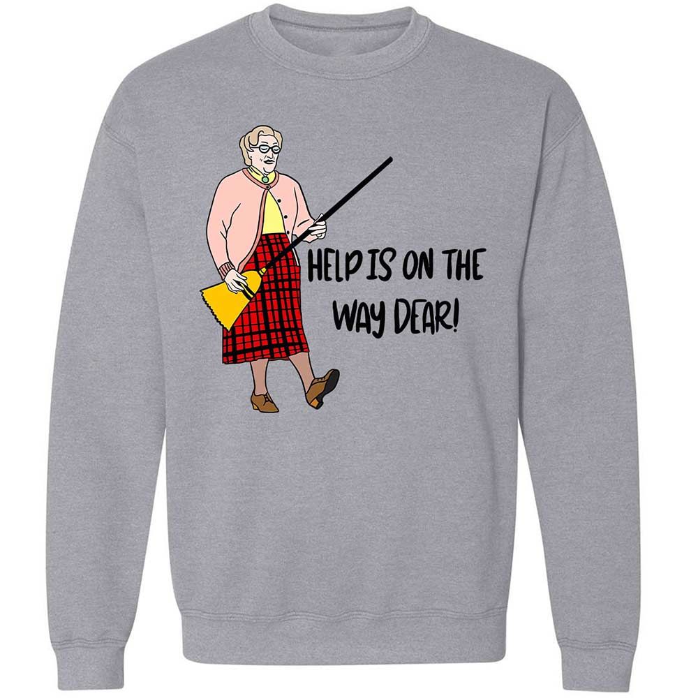 Help is on the way dear - Sport Grey - 3