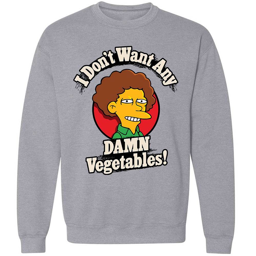 I Don't Want Any Damn Vegetables! - Sport Grey - 3