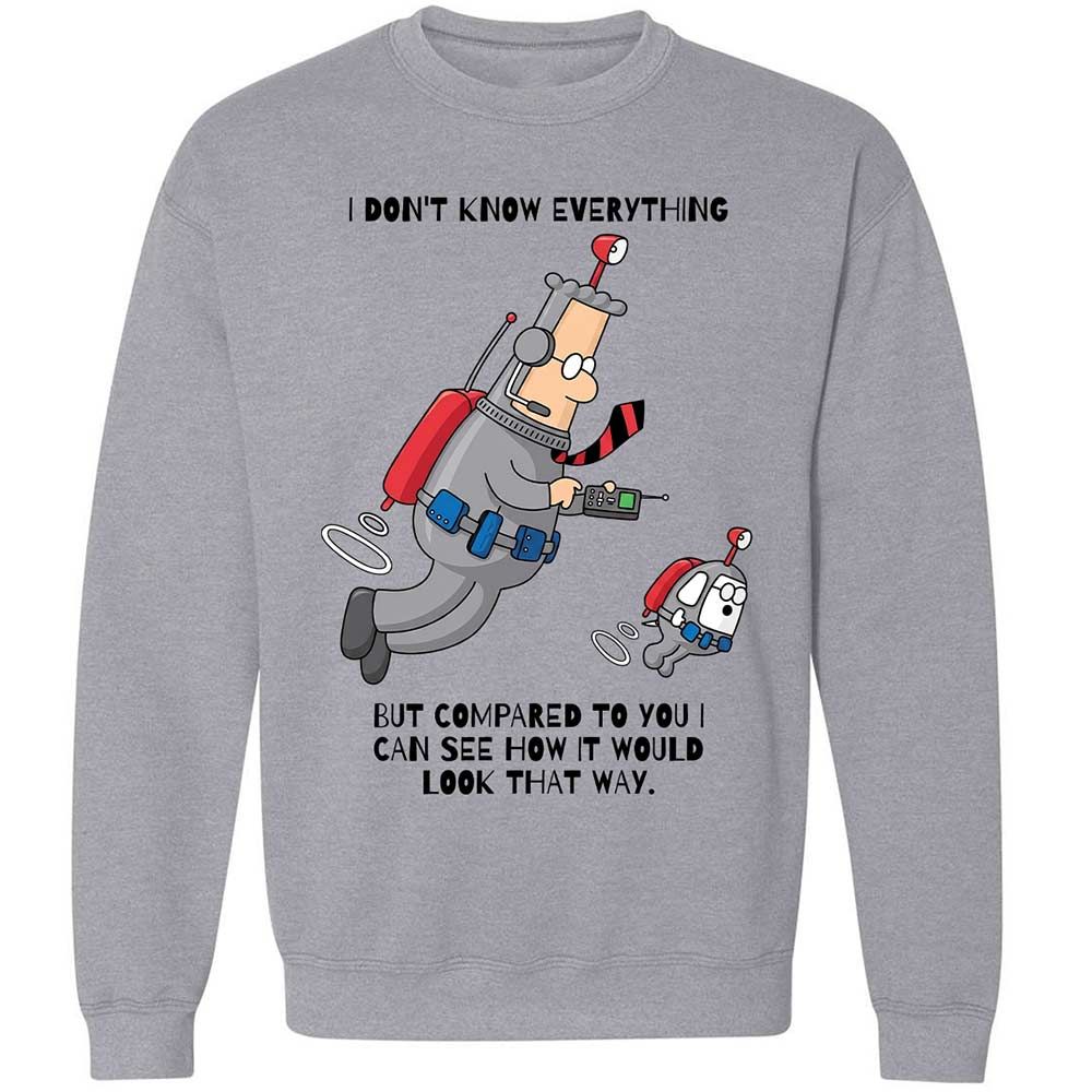 I don't know everything - Sport Grey - 3