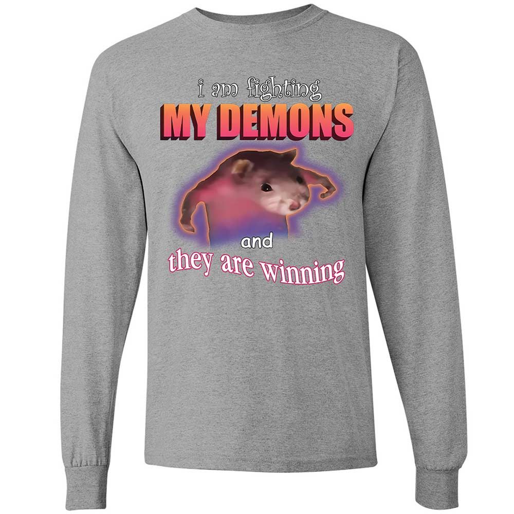 I'm fighting my demons - Sport Grey - 3