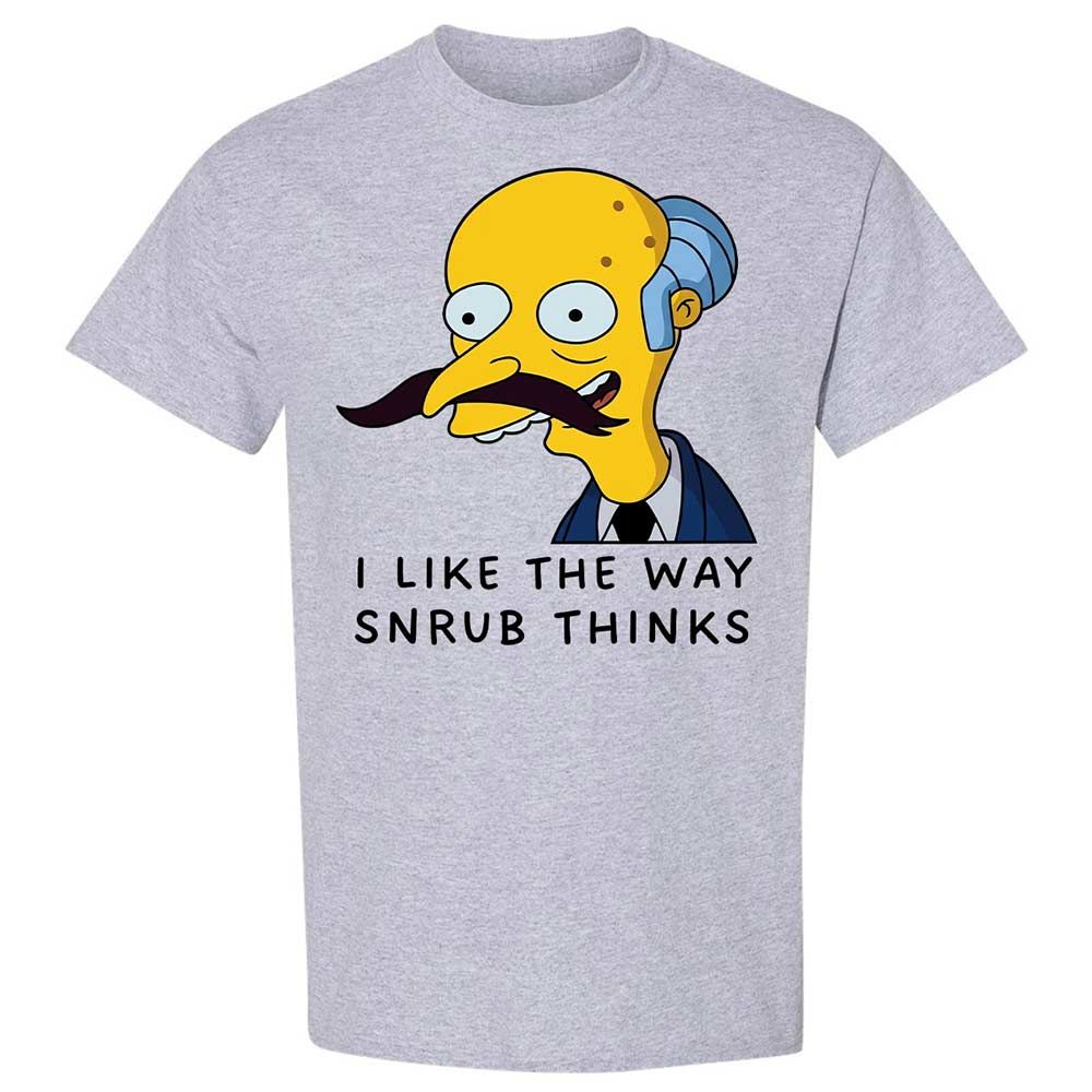I Like the Way Snrub Thinks - Sport Grey - 3