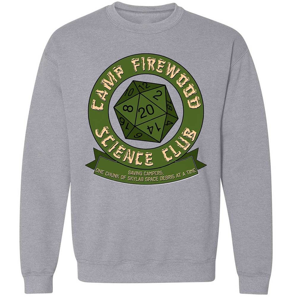 Camp Firewood Science Club - Sport Grey - 3