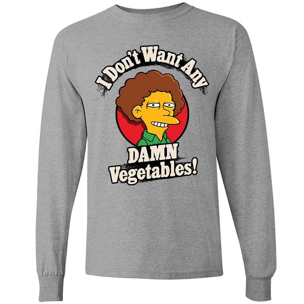 I Don't Want Any Damn Vegetables! - Sport Grey - 3