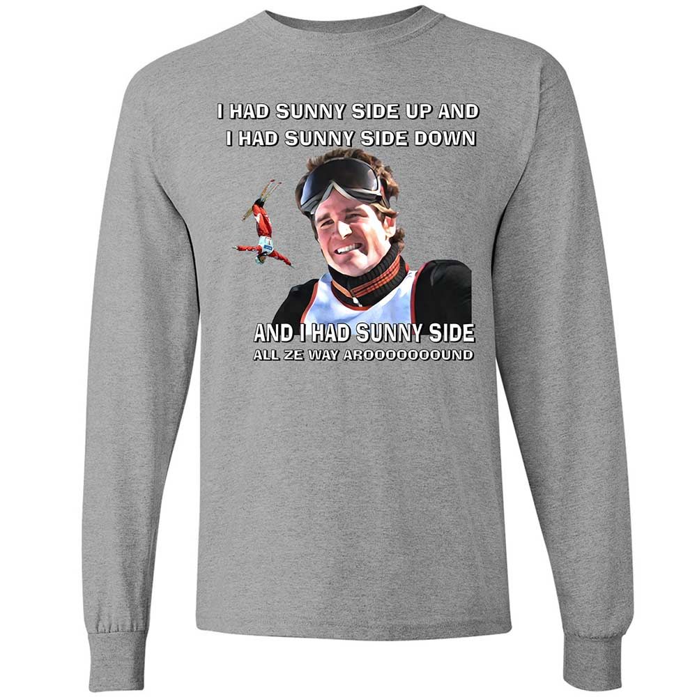 Long Sleeve T-Shirt - W6LFUTF5 - Sport Grey - 3