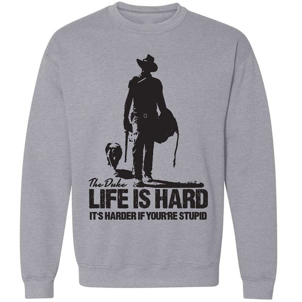 Life is hard - Sport Grey - 3