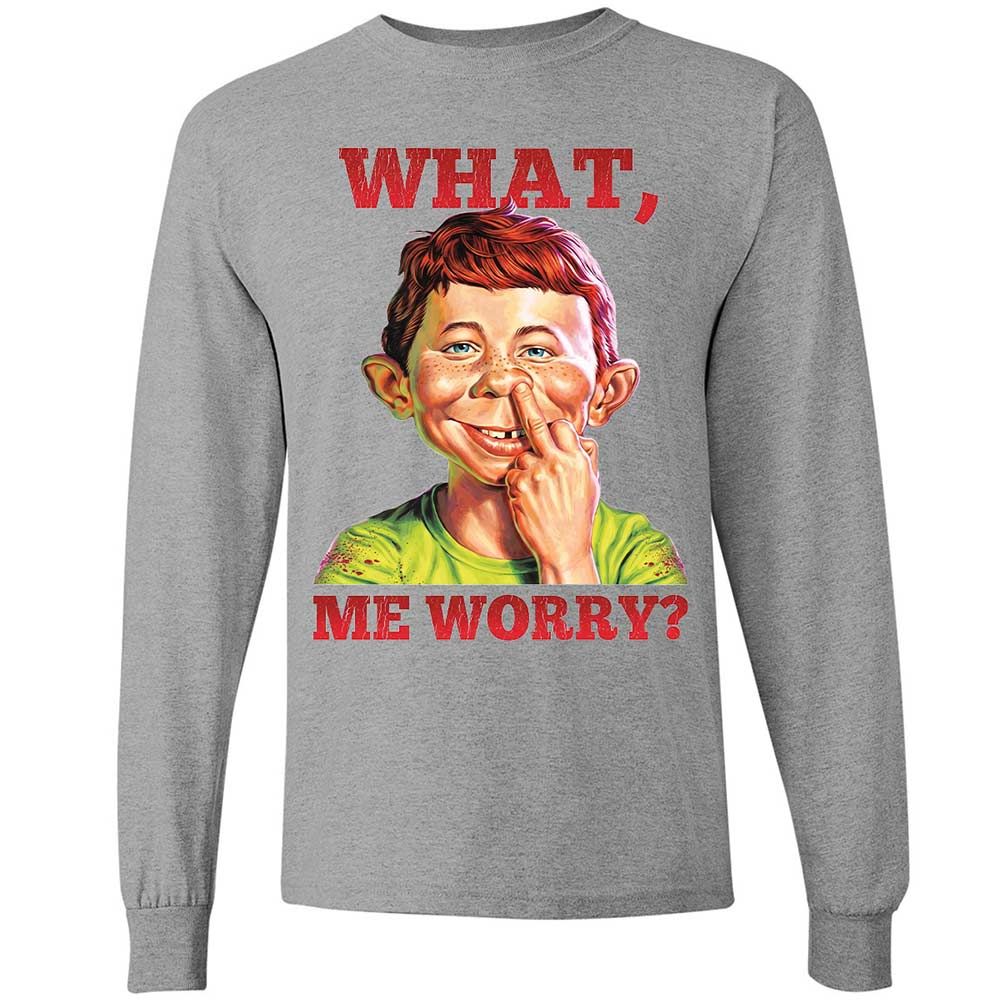 What, me worry - Sport Grey - 3