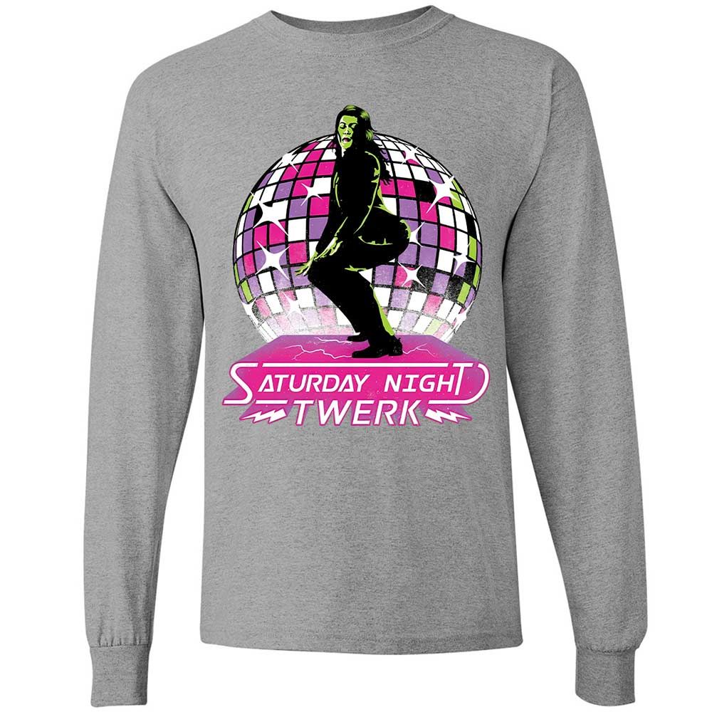 Saturday Night Twerk - Sport Grey - 3