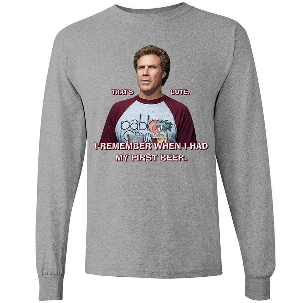 Long Sleeve T-Shirt - SJRBLKZ4 - Sport Grey - 3