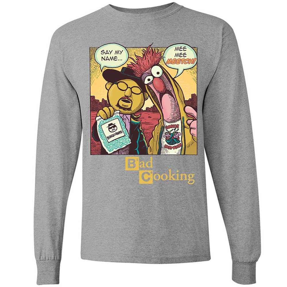 Long Sleeve T-Shirt - DKHZLXDK - Sport Grey - 3
