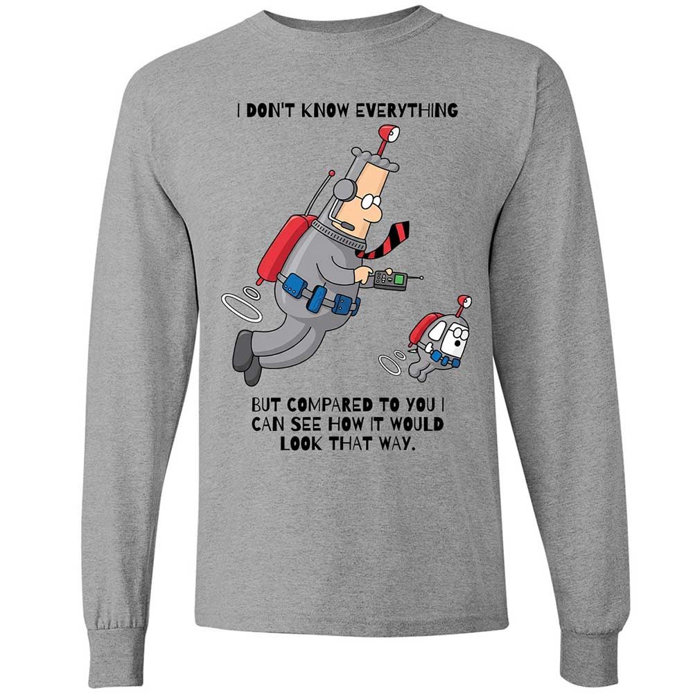 I don't know everything - Sport Grey - 3