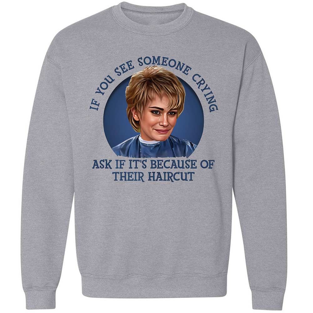 Classic Unisex Sweatshirt - 8HGZCJZN - Sport Grey - 3