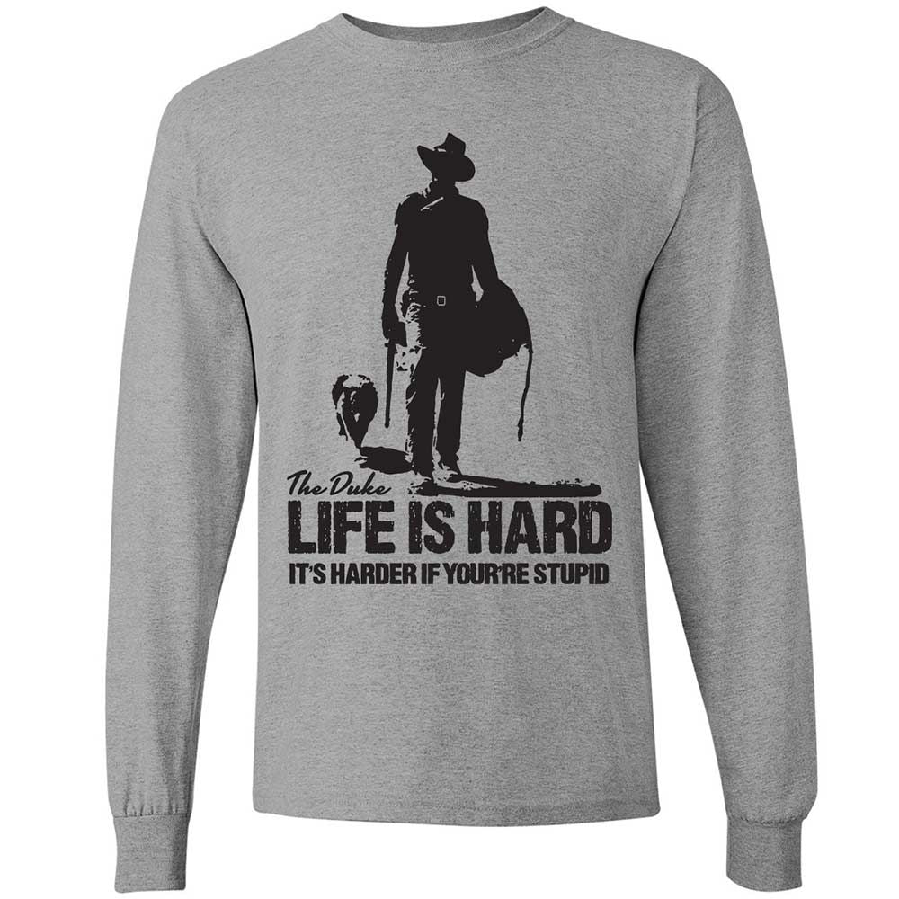 Life is hard - Sport Grey - 3