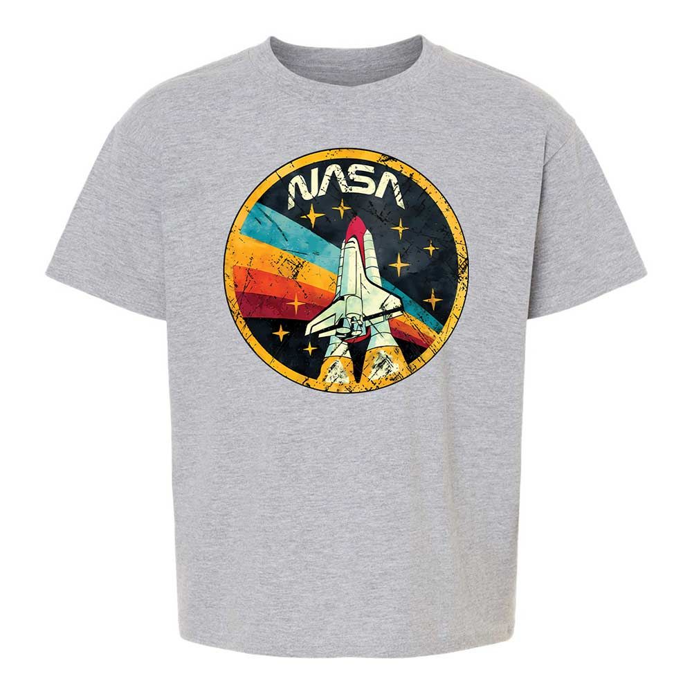 USA Space Agency Vintage Colors - Sport Grey - 3