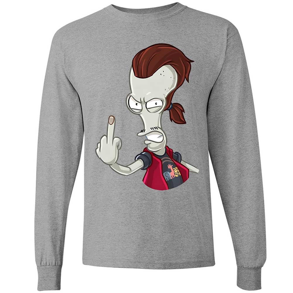 Long Sleeve T-Shirt - WMJ21X1M - Sport Grey - 3