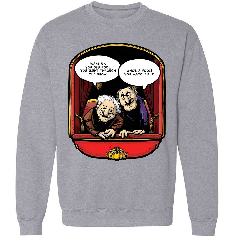 Statler and Waldorf (Wake Up) - Sport Grey - 3