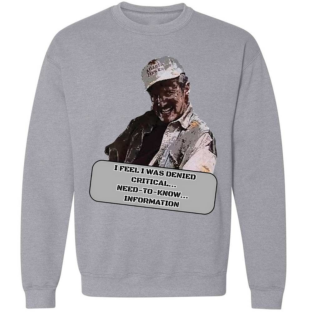 Need To Know Information - Sport Grey - 3
