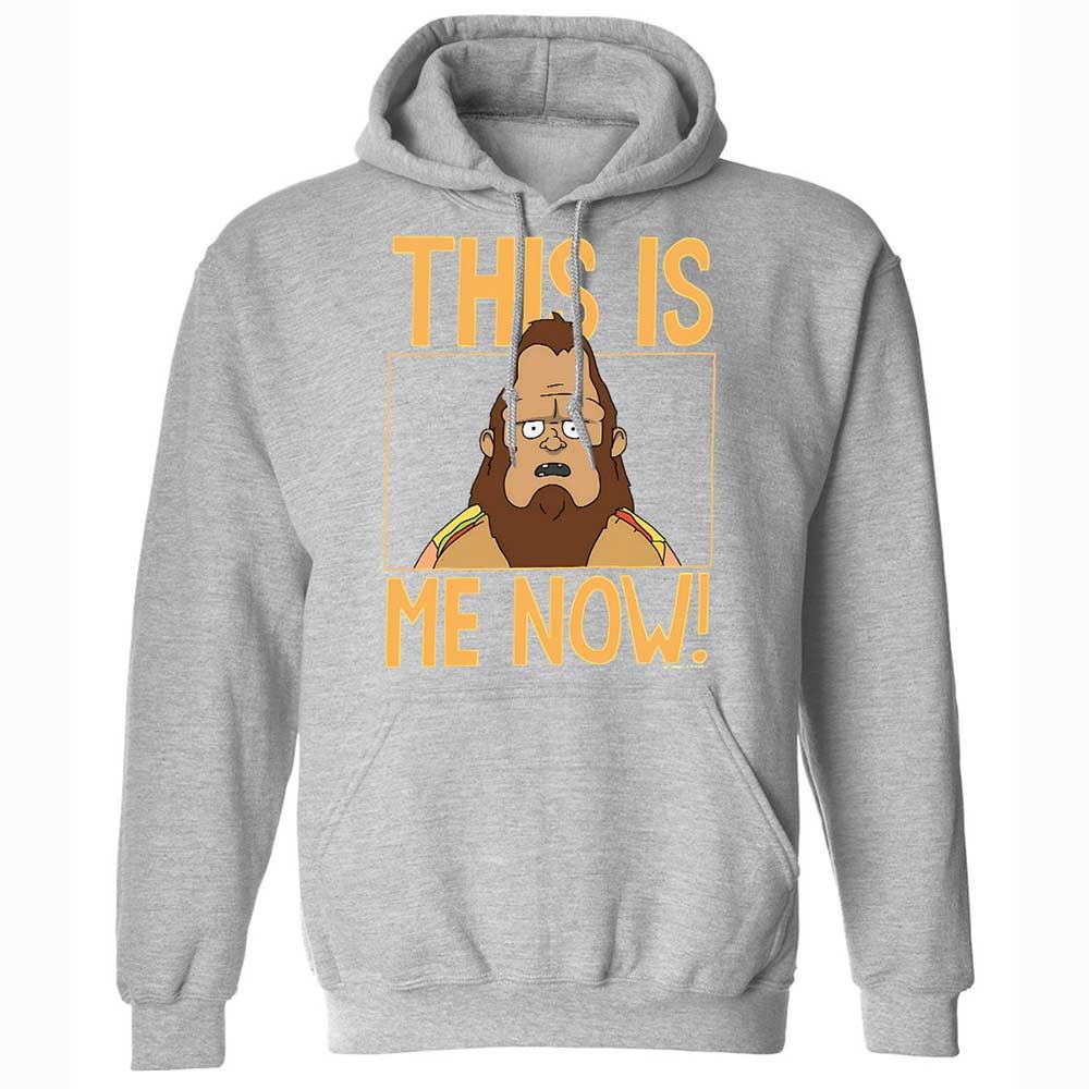 Classic Unisex Hoodie - D14SQVLN - Sport Grey - 3