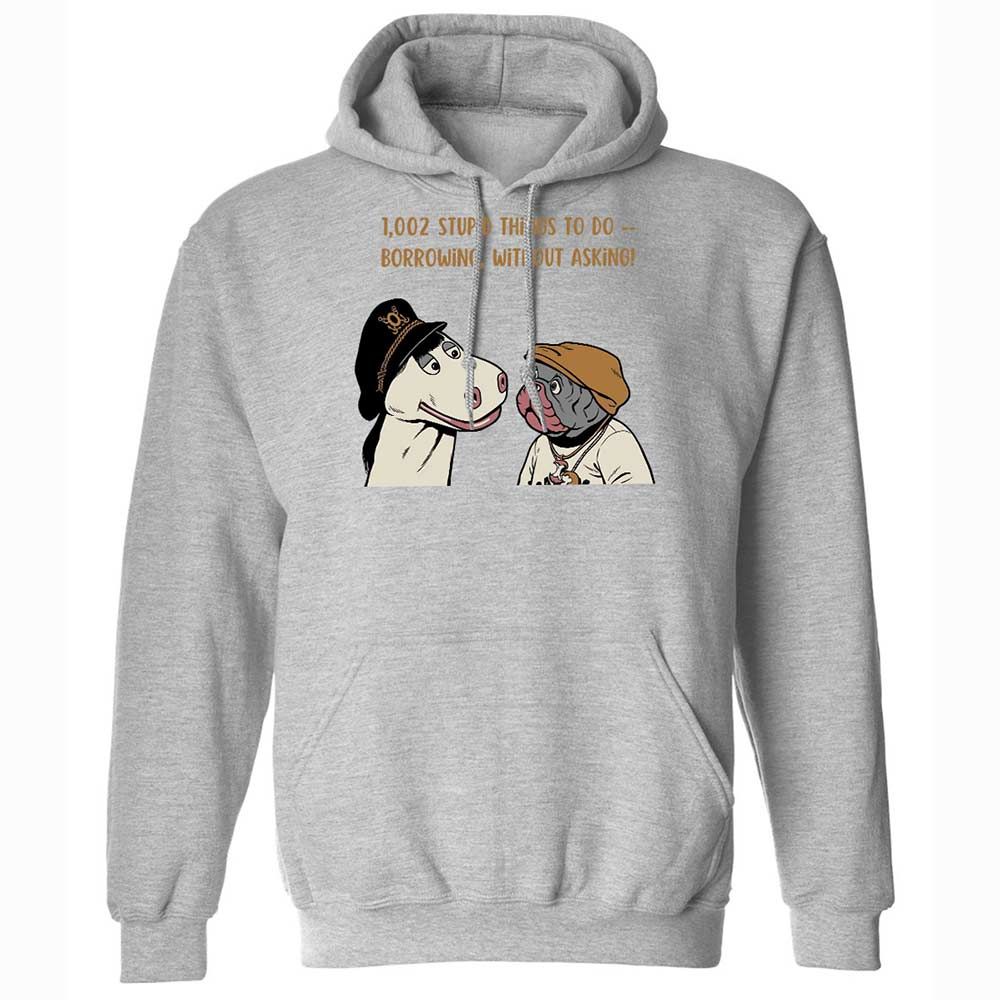 Classic Unisex Hoodie - BVG13KZP - Sport Grey - 3