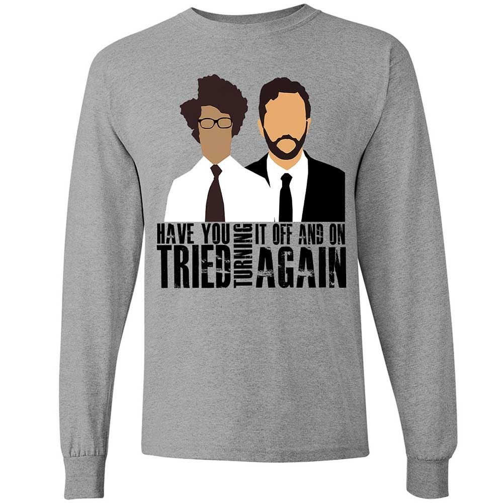 Long Sleeve T-Shirt - UXBJDPUN - Sport Grey - 3