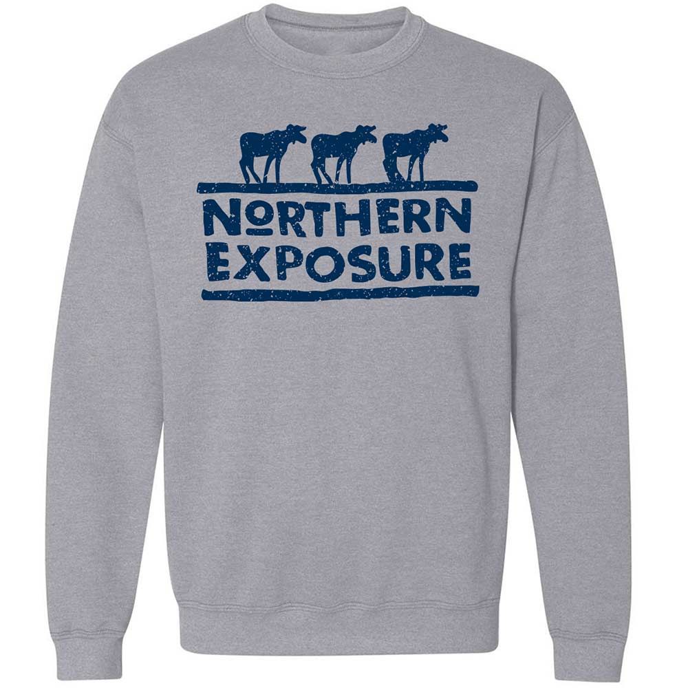 Classic Unisex Sweatshirt - M7QCWTPW - Sport Grey - 3