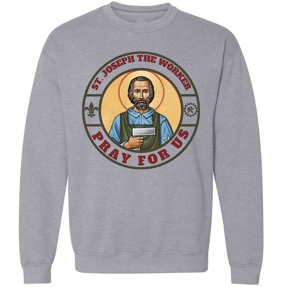Pray for Us - Sport Grey - 3
