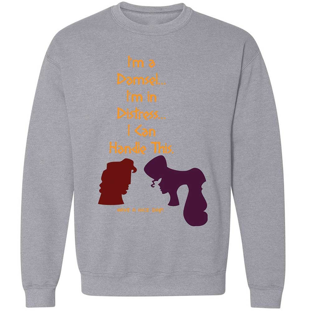Classic Unisex Sweatshirt - C6JSKPB3 - Sport Grey - 3
