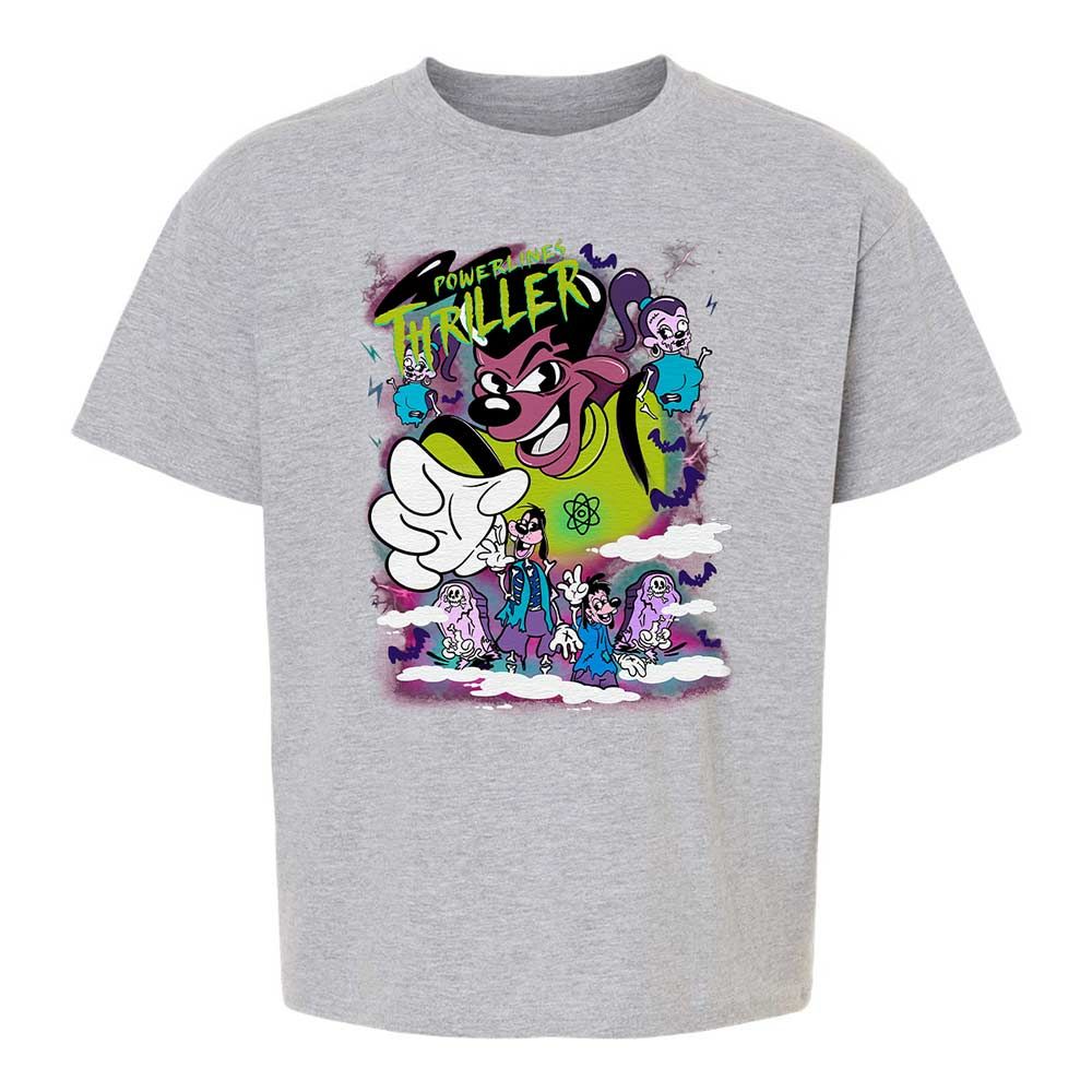 Vintage Pop Cartoon Horror Mashup - Sport Grey - 3