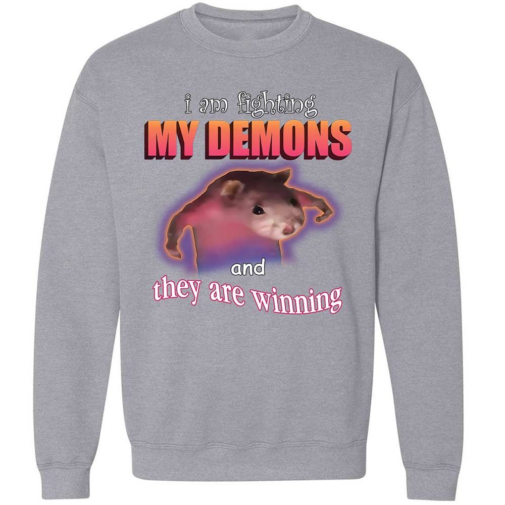 I'm fighting my demons - Sport Grey - 3