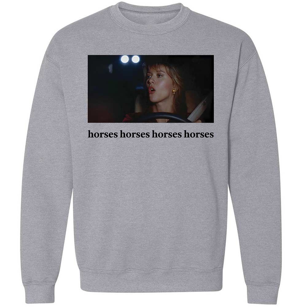 Horses horses horses horses - Sport Grey - 3