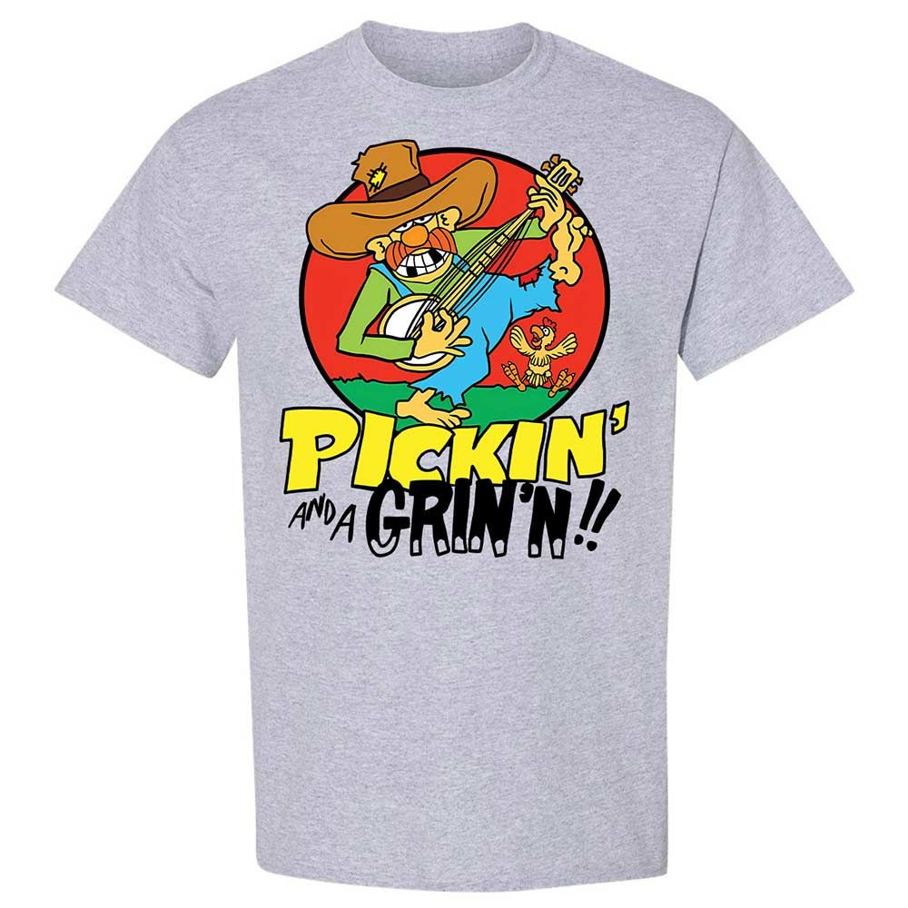 Pickin' and a Grinnin - Sport Grey - 3