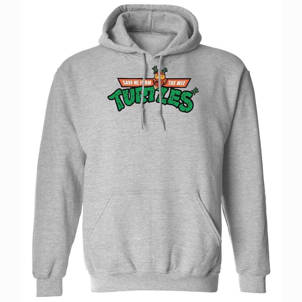 Save Me From The Wee Turtles - Sport Grey - 3