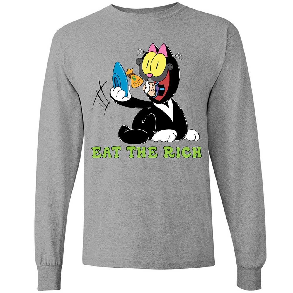 Long Sleeve T-Shirt - P8UPFLYQ - Sport Grey - 3