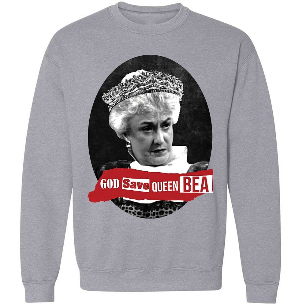God Save Queen Bea - Sport Grey - 3