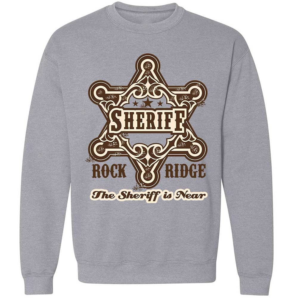 The Sheriff of Rockridge is Near! - Sport Grey - 3