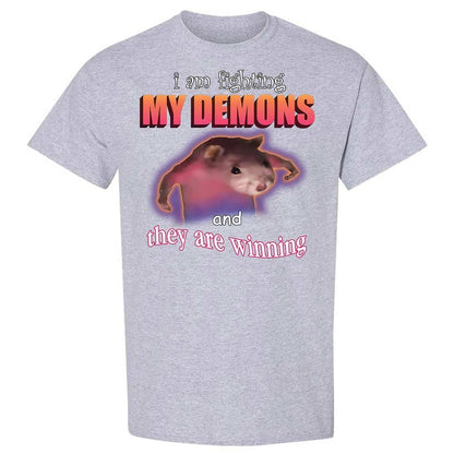 I'm fighting my demons - Sport Grey - 3