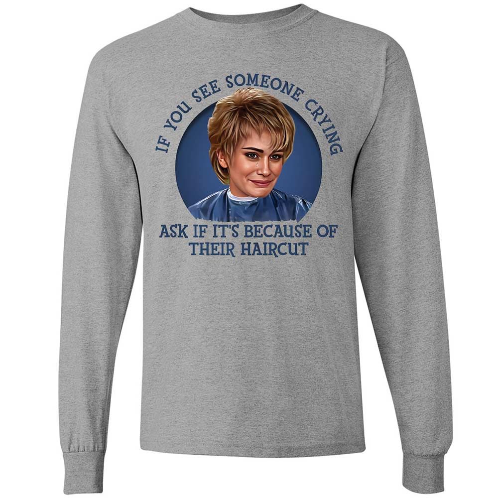 Long Sleeve T-Shirt - LB1TMPKZ - Sport Grey - 3