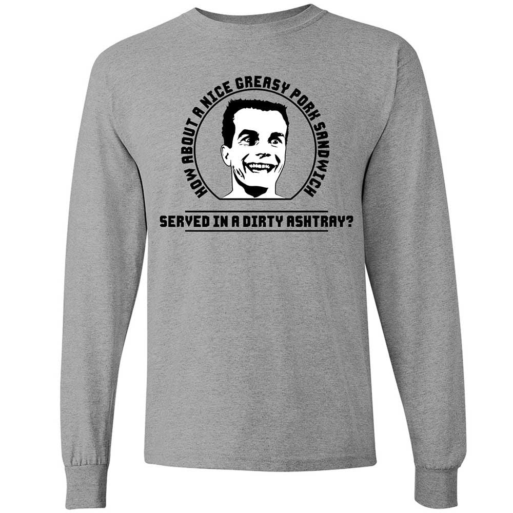 Long Sleeve T-Shirt - MZQAFLLB - Sport Grey - 3