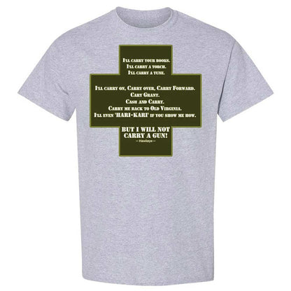 I Will Not Carry a Gun - Sport Grey - 3