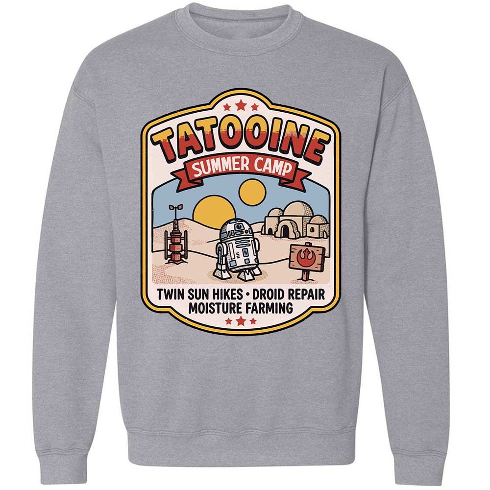 Classic Unisex Sweatshirt - LF8H68KZ - Sport Grey - 3