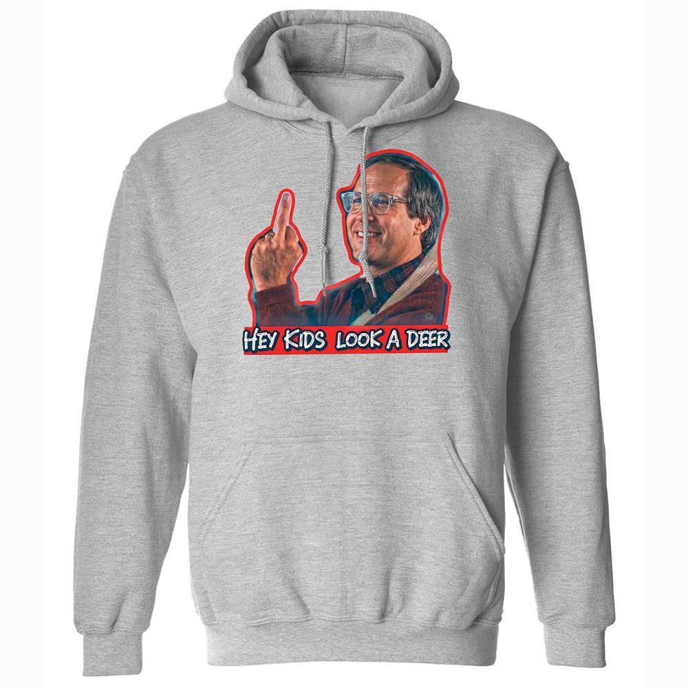 Hey Kids, Look a Deer - Sport Grey - 3