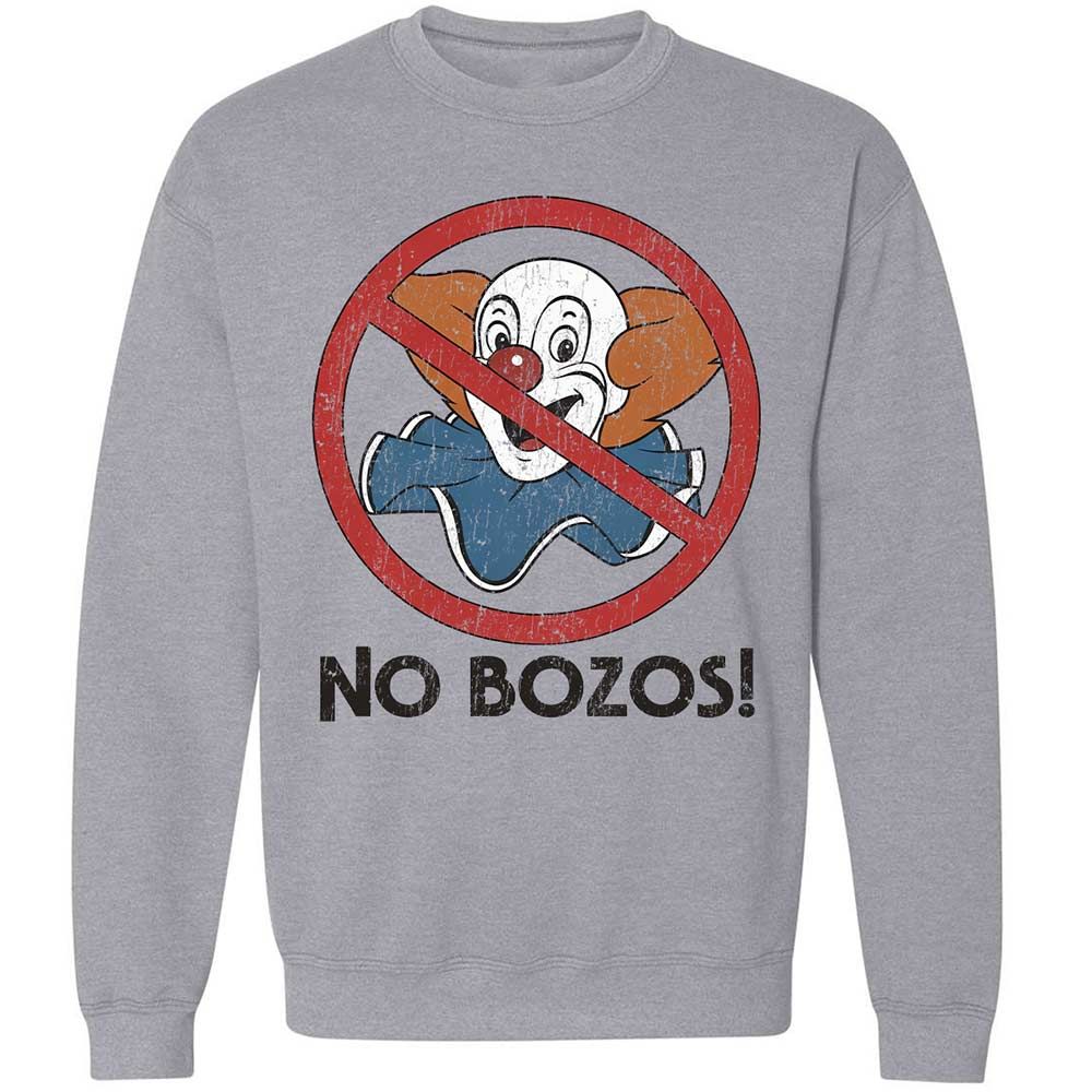 No Bozos - Sport Grey - 3