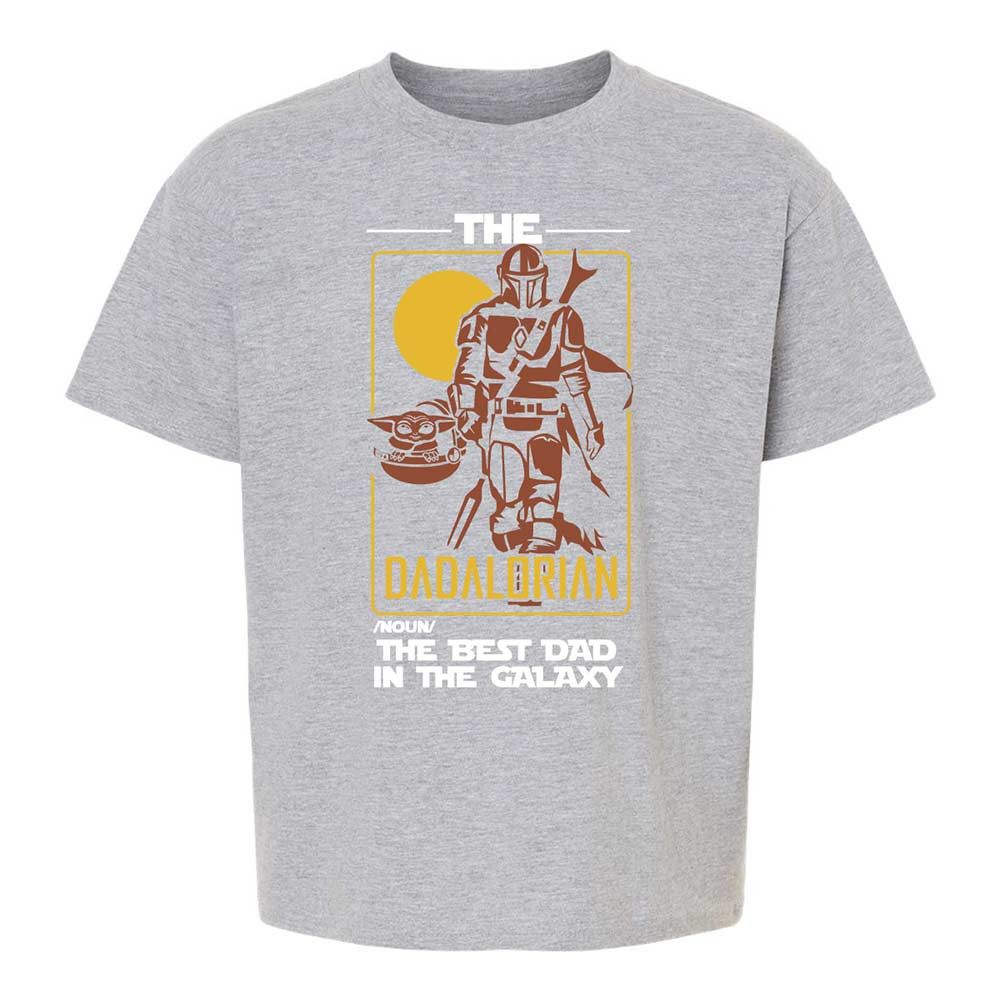 The Dadalorian The Best Dad In The Galaxy - Sport Grey - 3