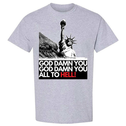 God damn you all to hell! - Sport Grey - 3
