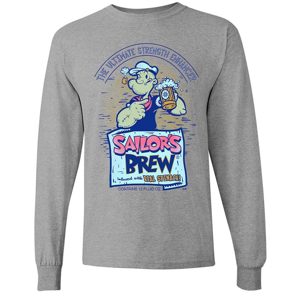 Long Sleeve T-Shirt - XQRSCW7R - Sport Grey - 3